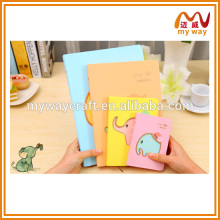 Kawaii coreano papelería de pequeño elefante portátil, comprar cuaderno en china